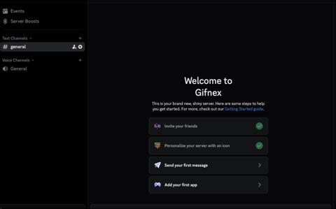 Example GIF playing inside the Gifnex capture zone